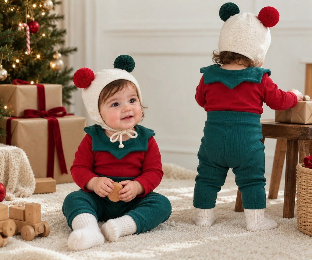 Ensemble 3 pièces Noël bébé