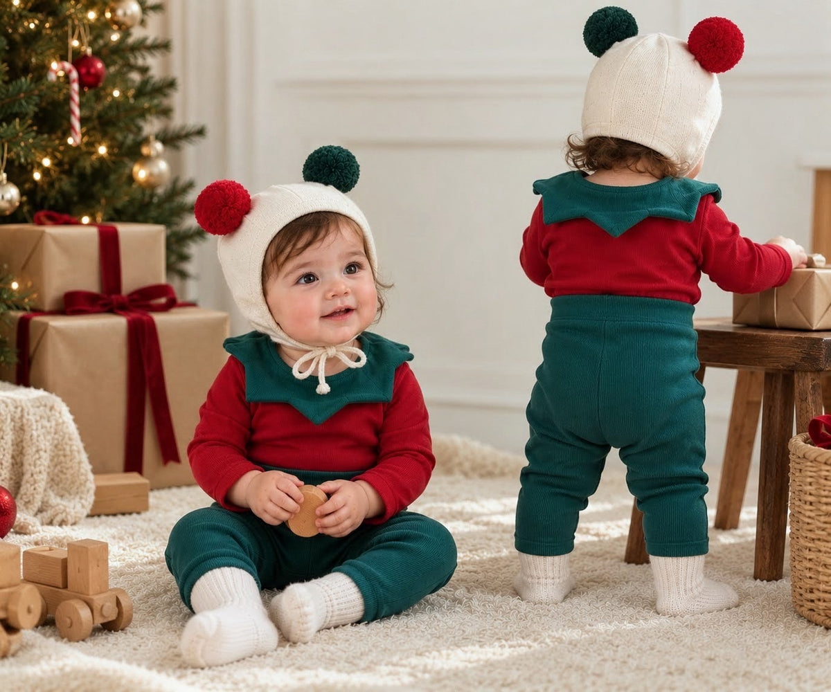 Ensemble 3 pièces Noël bébé