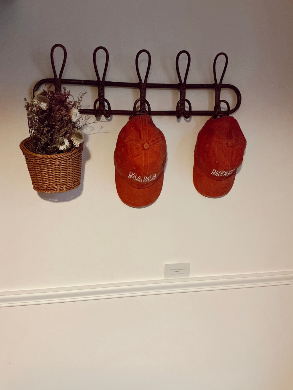 Duo casquettes MAMA & MINI Liv&Ciboulette