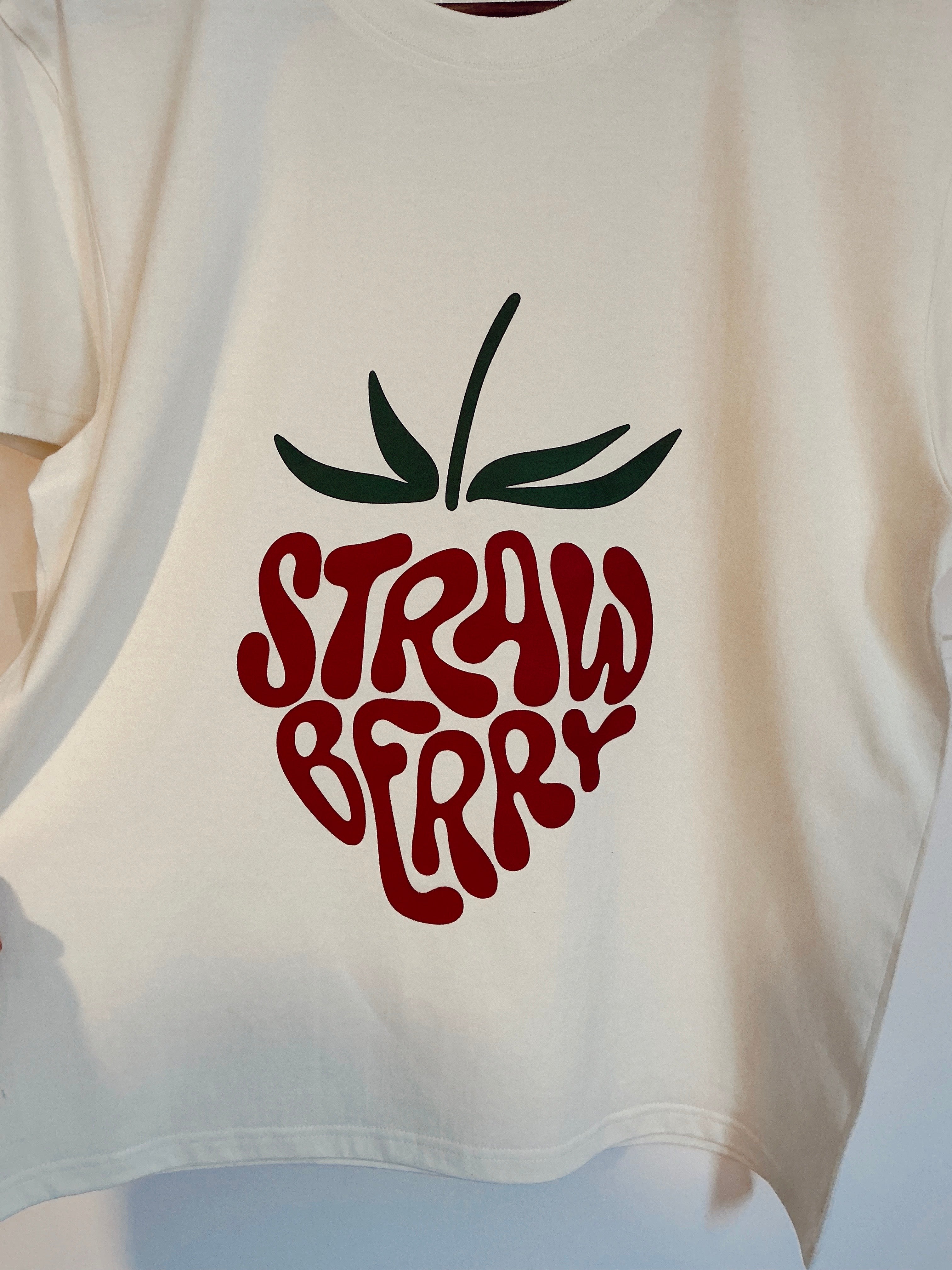 Tee-shirt femme fraise Liv&Ciboulette