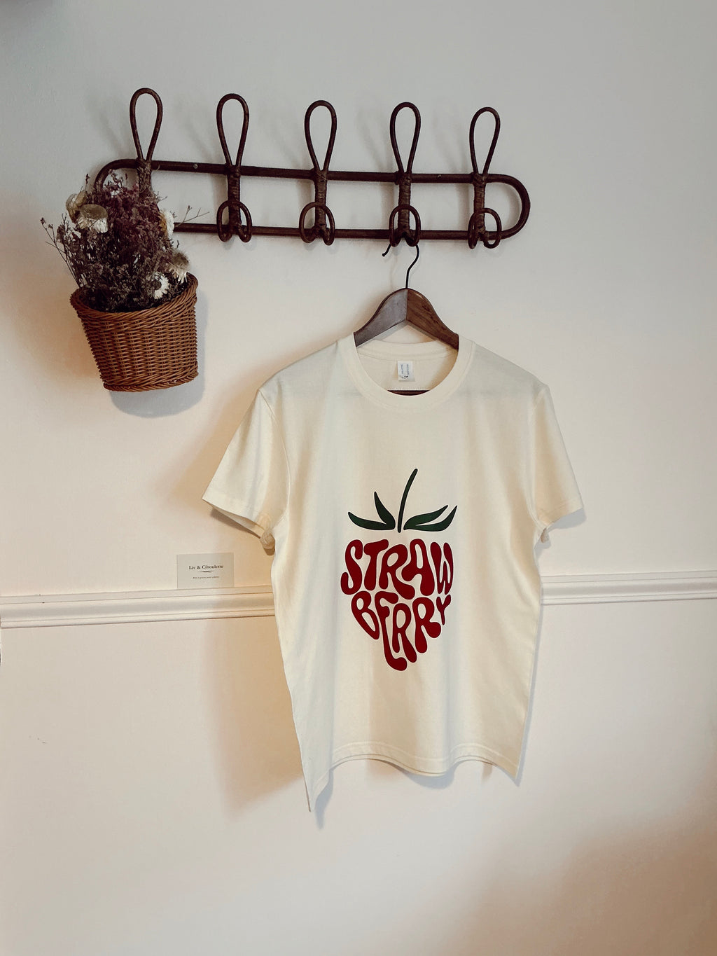 Tee-shirt femme fraise Liv&Ciboulette