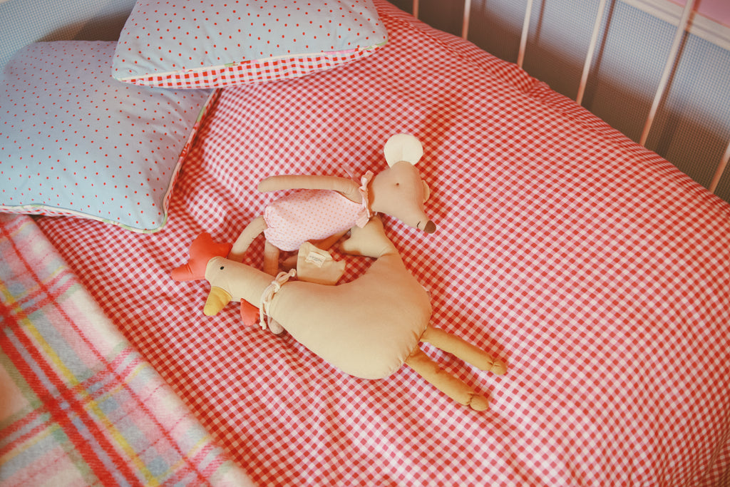 Grande peluche poule/Coq Liv&Ciboulette