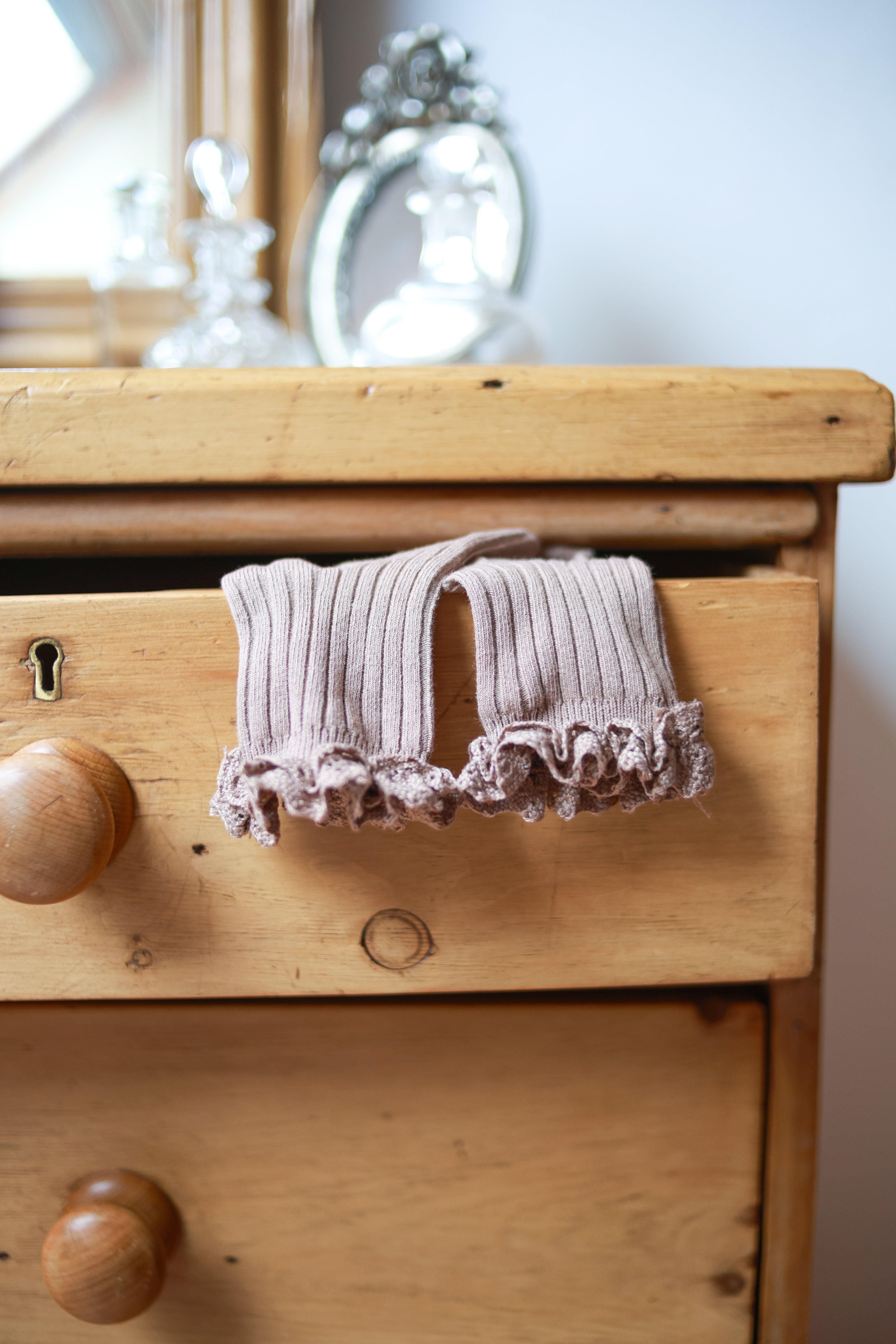 Chaussette dentelle Liv&Ciboulette