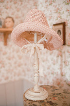 Chapeau en papier tressé Liv&Ciboulette