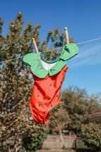 Maillot de bain fraise petite fille Liv&Ciboulette