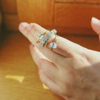 Bague solitaire fiançailles Liv&Ciboulette