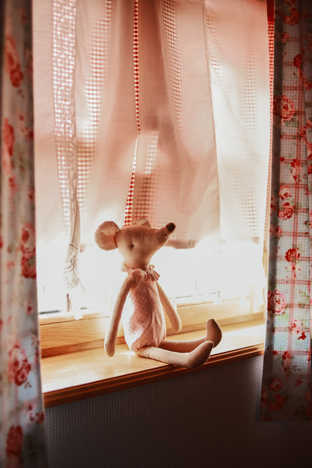 Peluche souris grand modèle Liv&Ciboulette