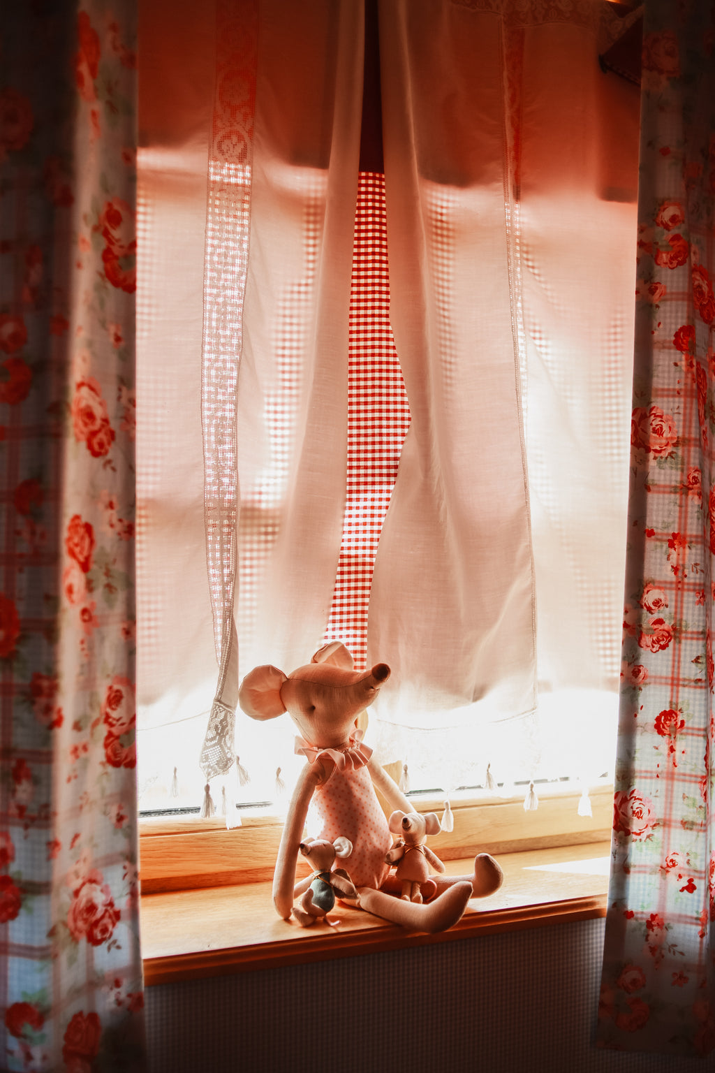 Peluche souris grand modèle Liv&Ciboulette
