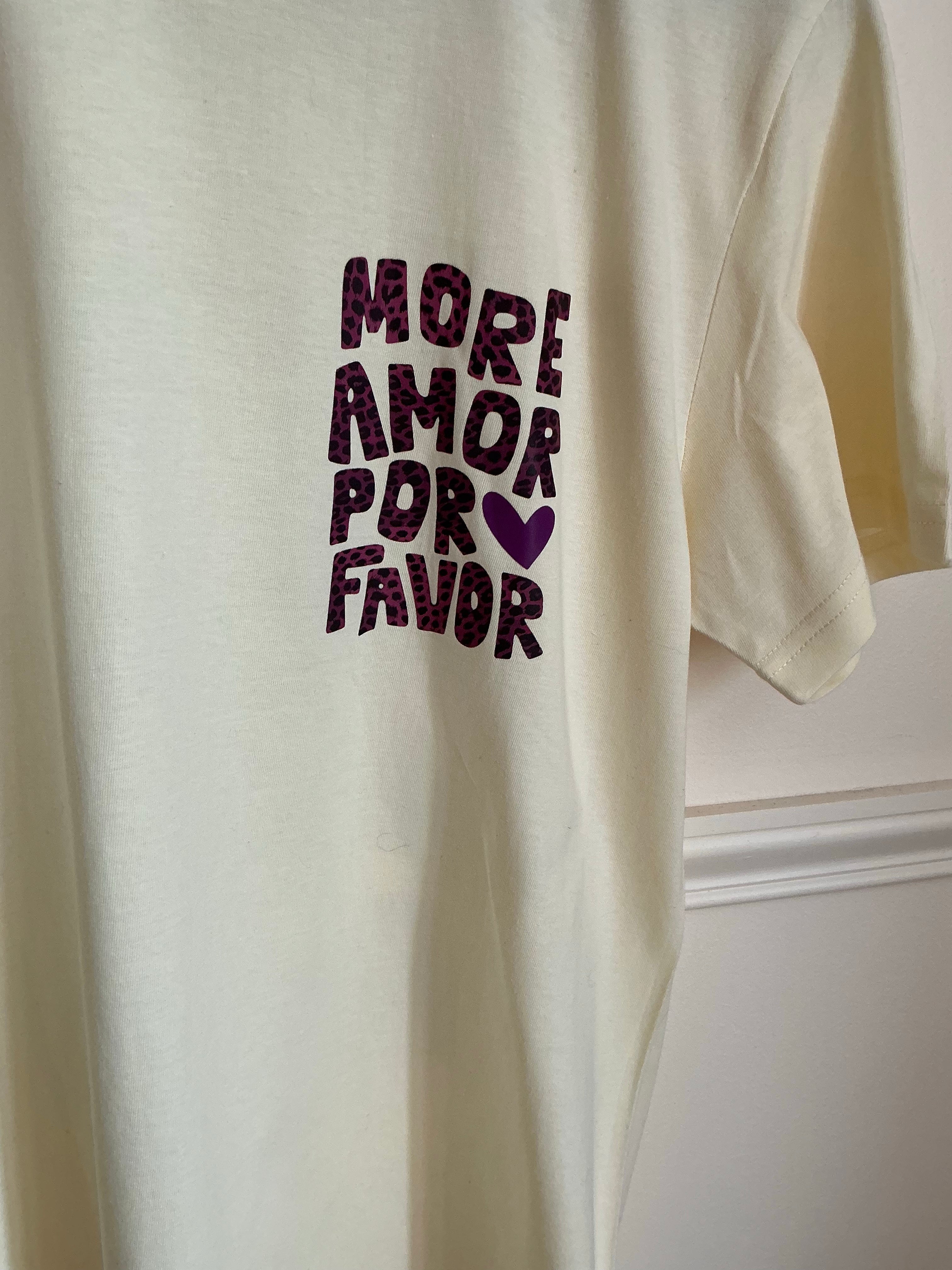 Tee-shirts femme été more amor for favor Liv&Ciboulette