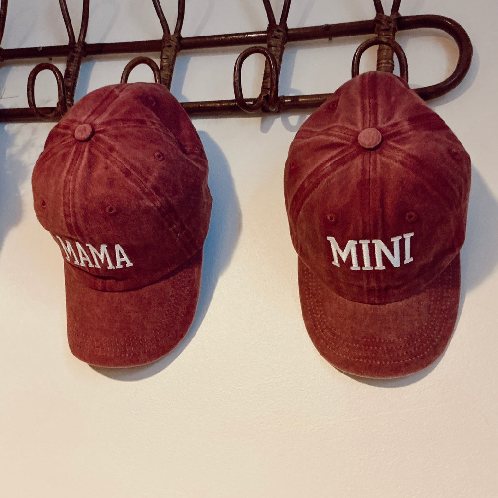 Duo casquettes matchy matchy MAMA & MINI Liv&Ciboulette