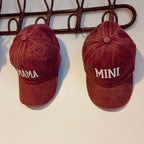 Duo casquettes matchy matchy MAMA & MINI Liv&Ciboulette