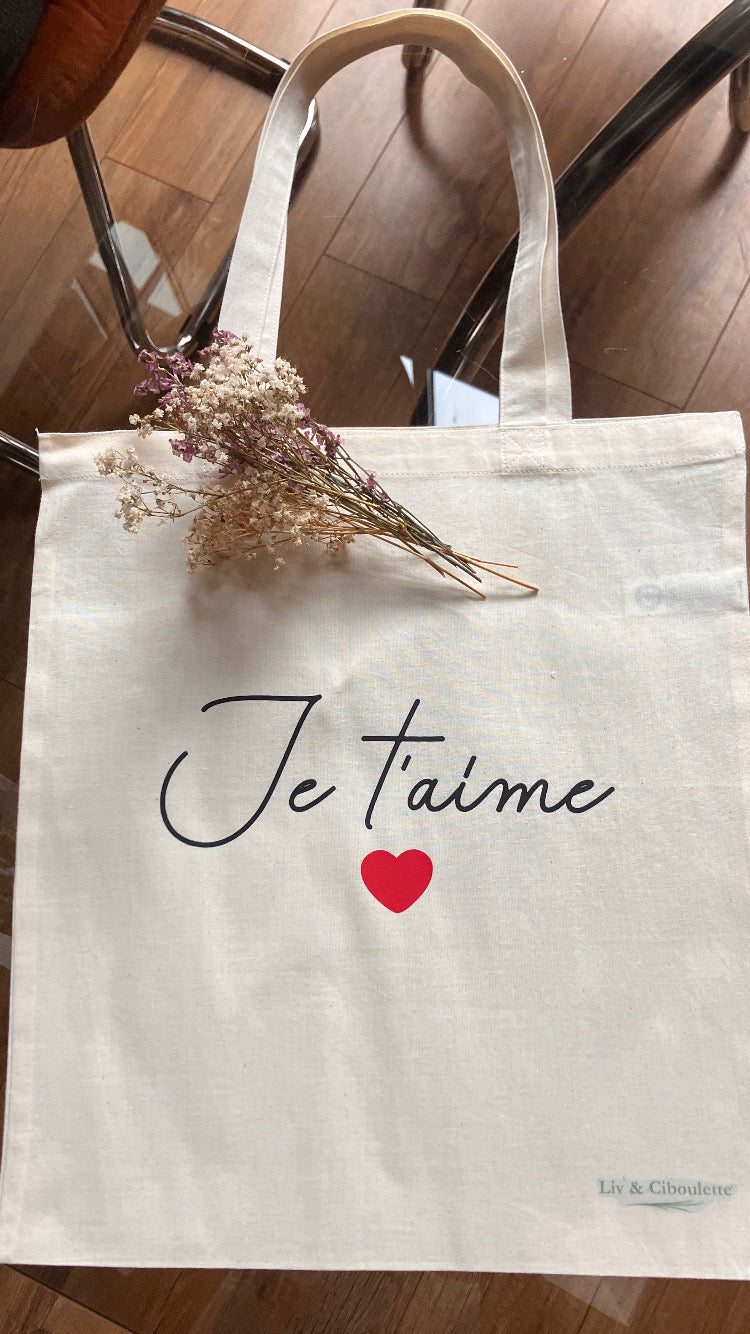 Tote Bag fête des mères Liv&Ciboulette