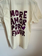 Tee-shirts femme été more amor for favor Liv&Ciboulette