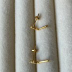 Boucles d’oreilles oxydes de zirconium Liv&Ciboulette