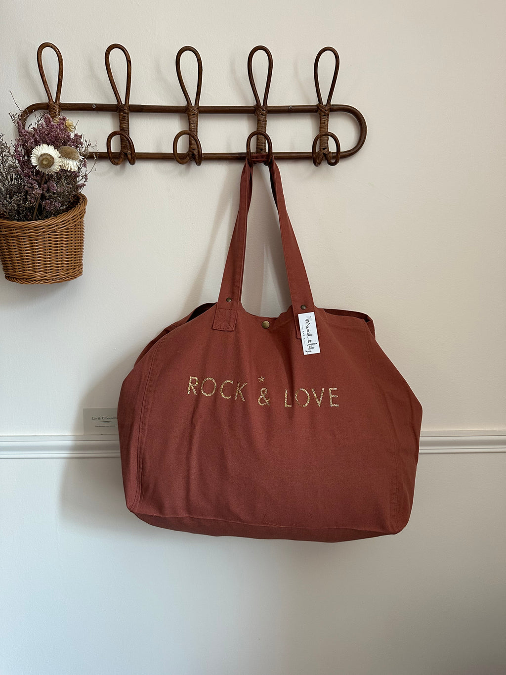 Grand sac cabas XL femme Liv&Ciboulette