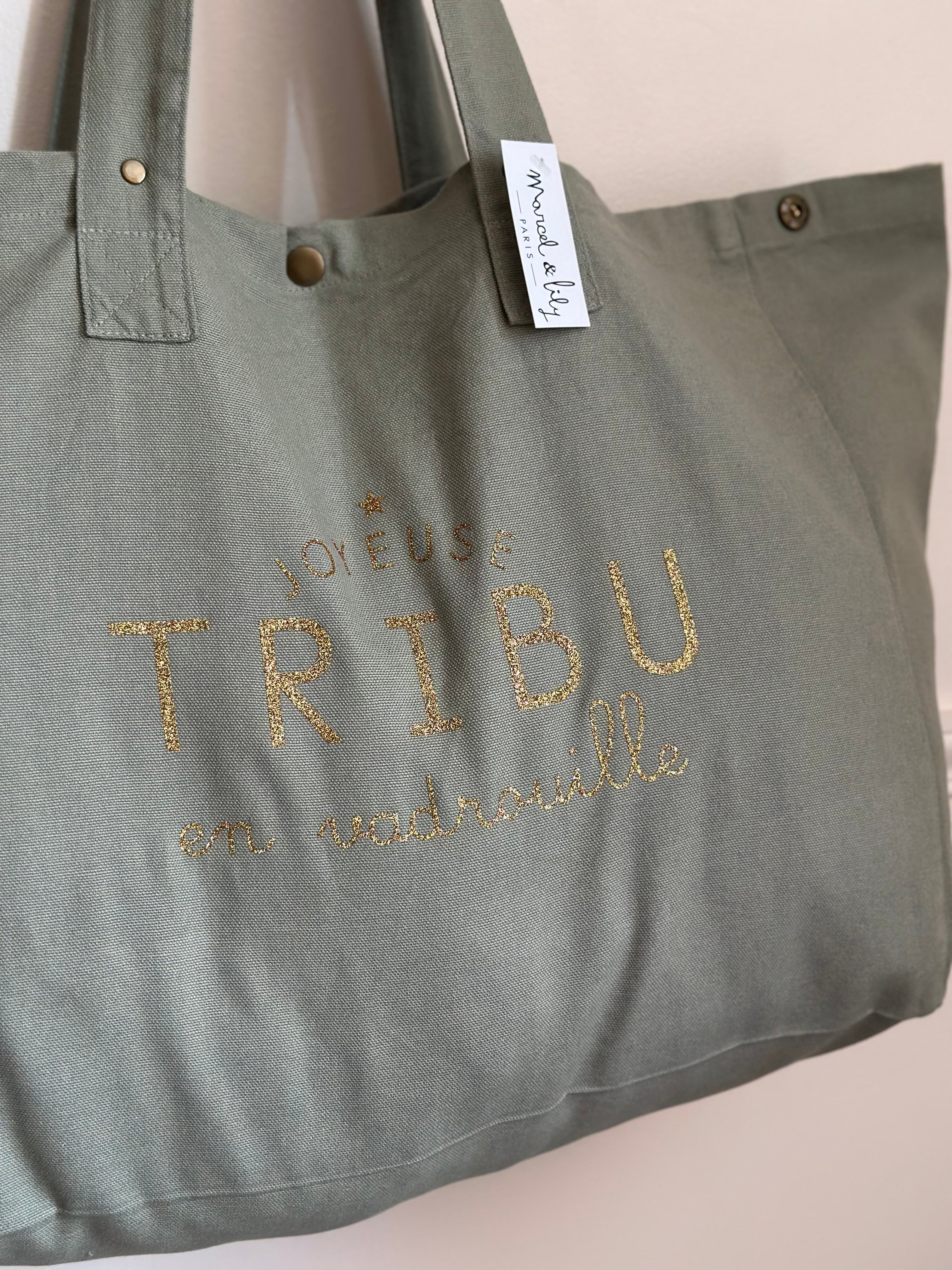 Grand sac cabas XL femme/enfant Liv&Ciboulette