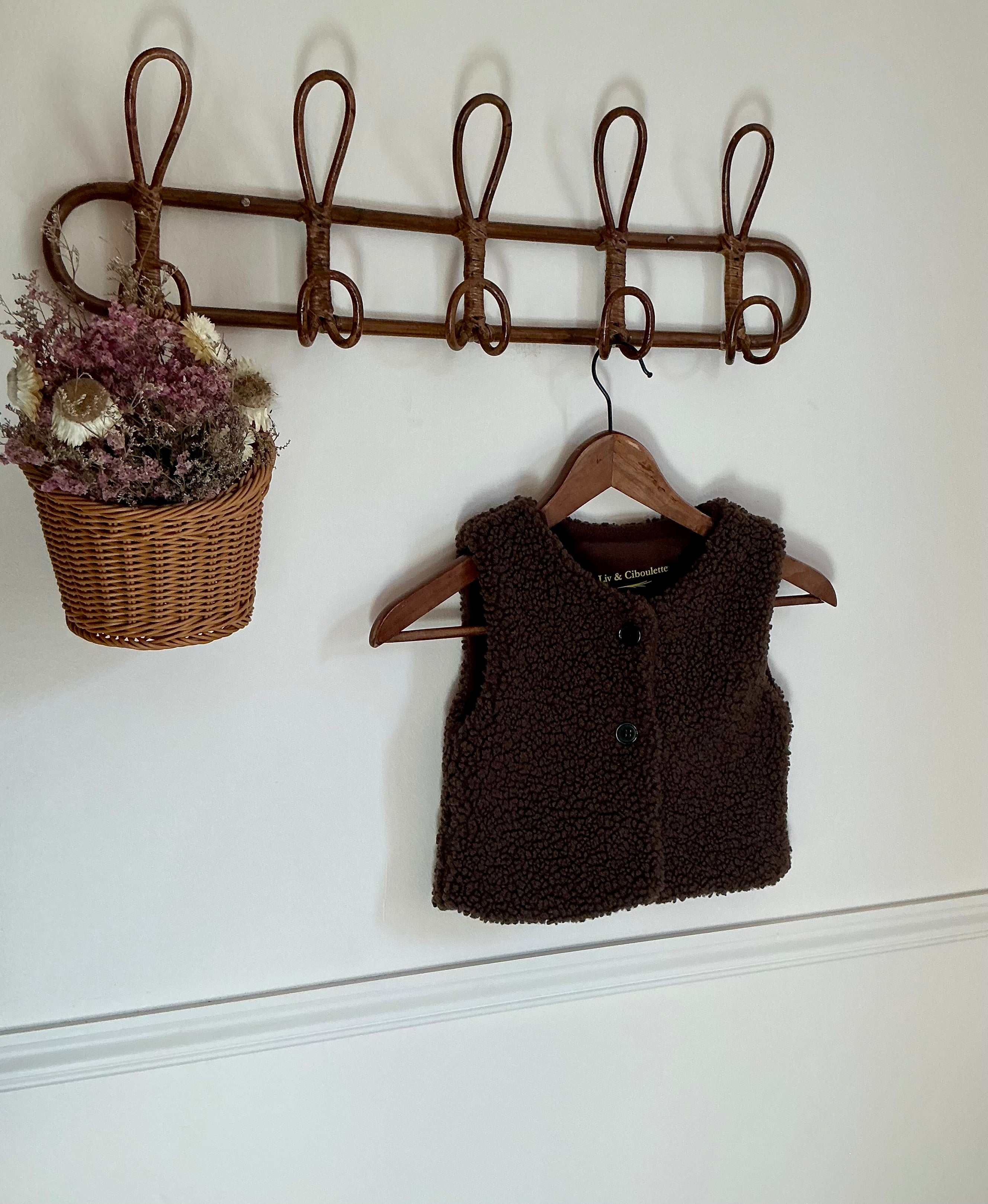 Gilet sherpa Liv&Ciboulette