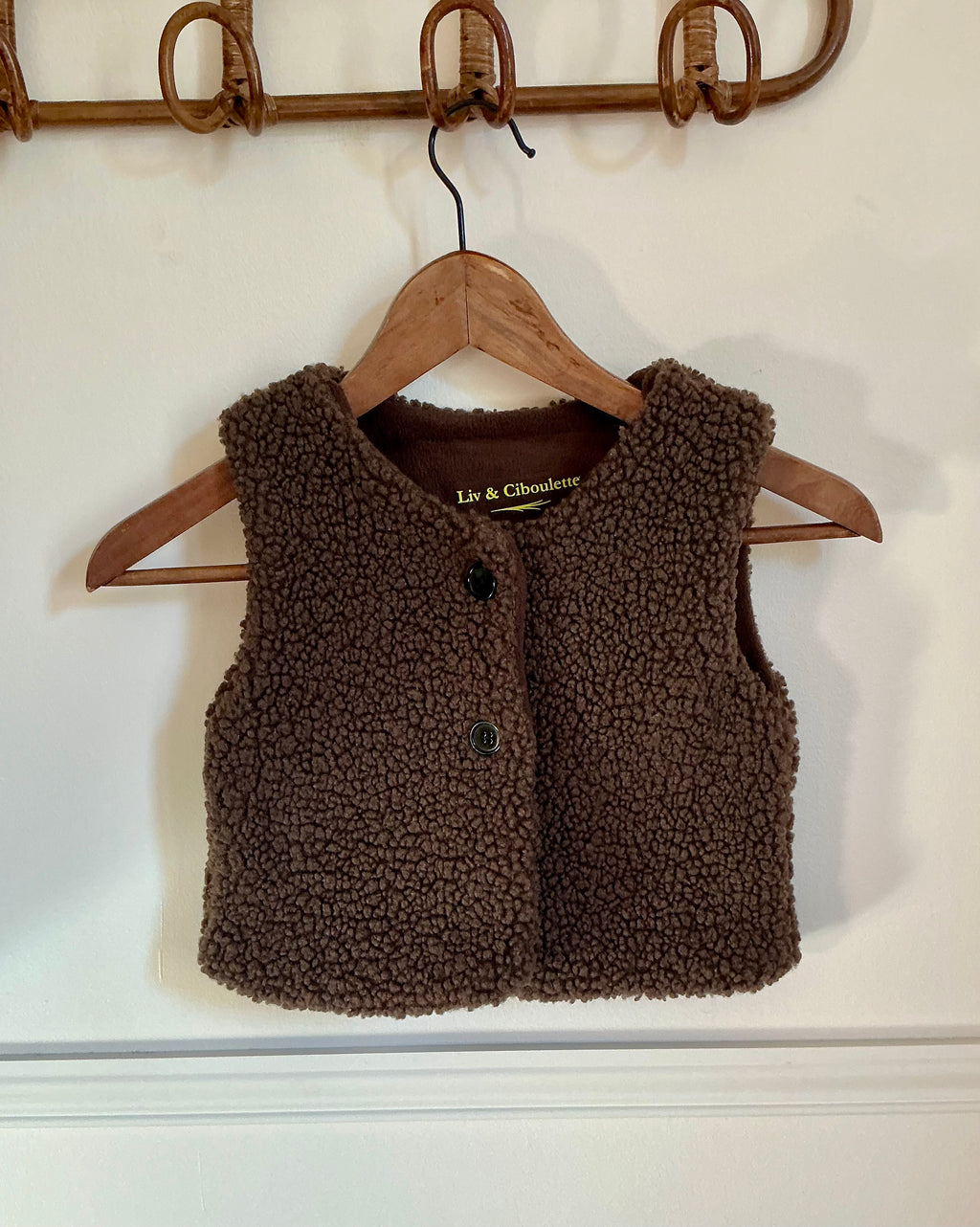 Gilet sherpa Liv&Ciboulette