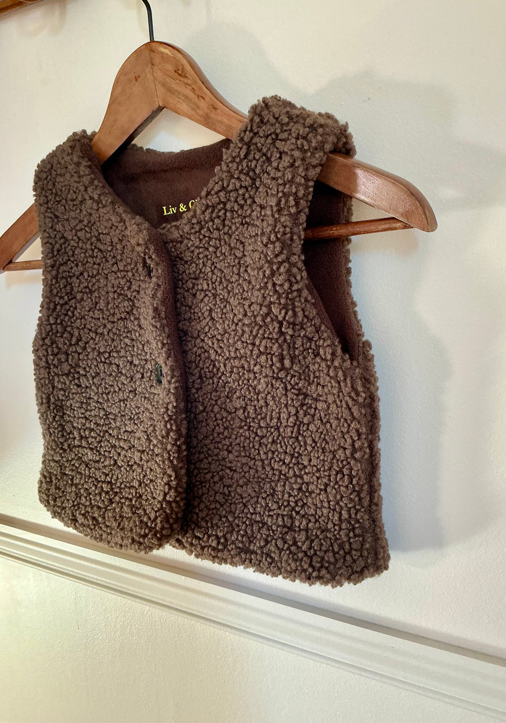 Gilet sherpa Liv&Ciboulette