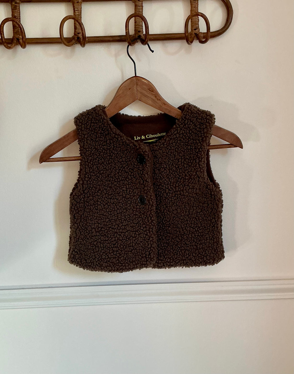 Gilet sherpa Liv&Ciboulette