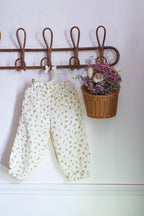Pantalon Salomé écru floral Liv&Ciboulette