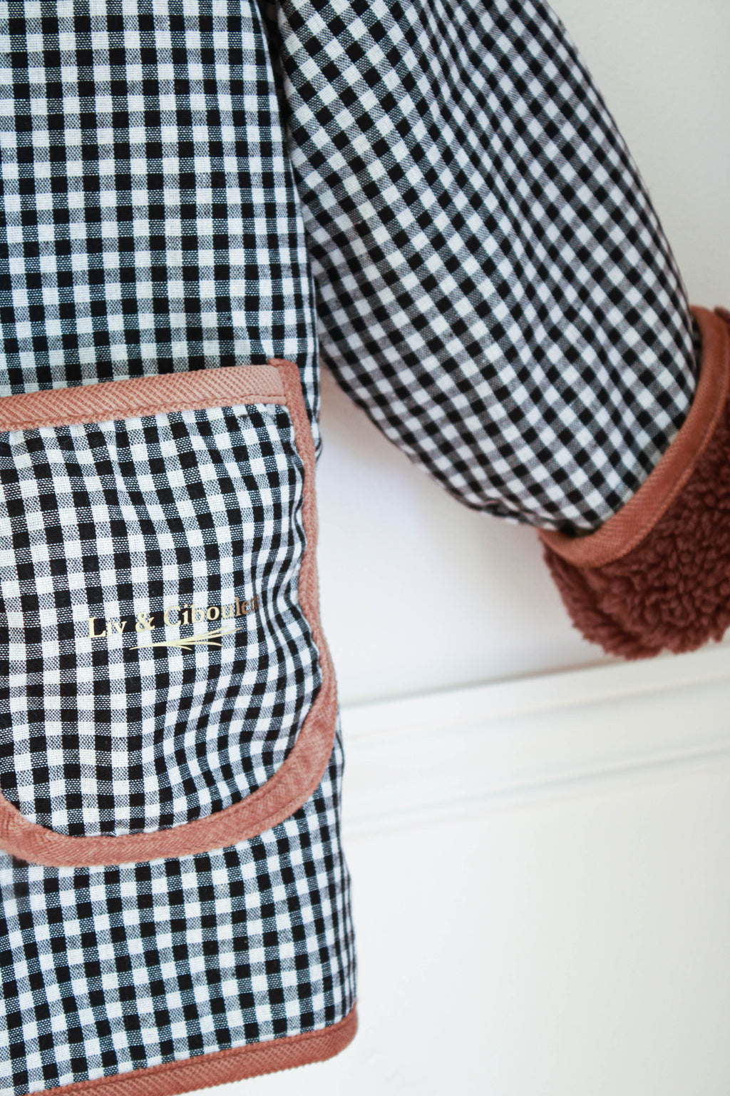 Manteau sherpa Marron Liv&Ciboulette