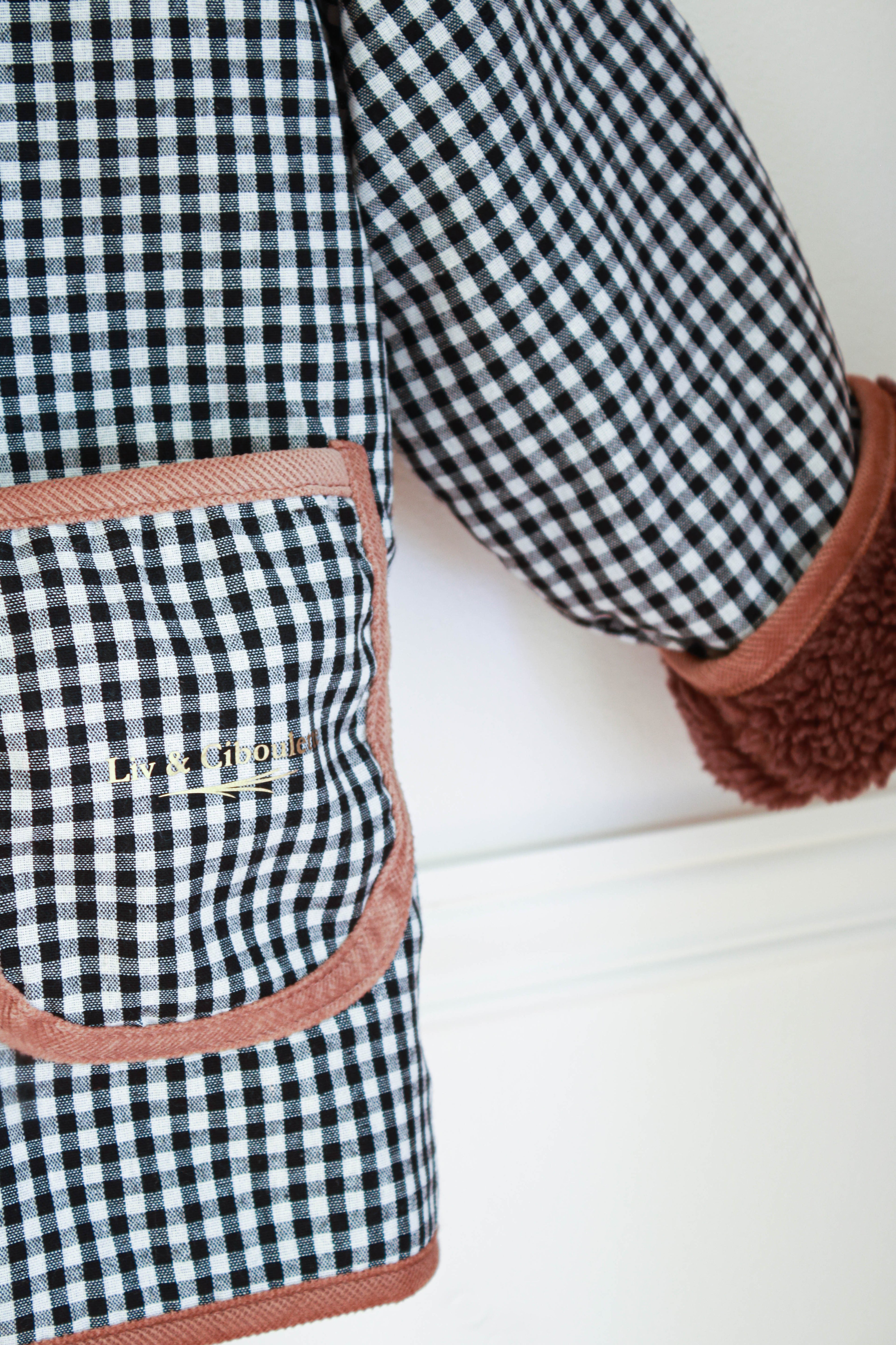 Manteau sherpa Marron Liv&Ciboulette