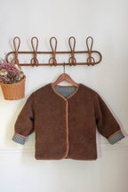 Manteau sherpa Marron Liv&Ciboulette