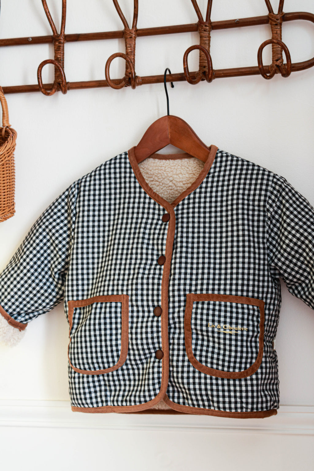 Manteau sherpa Liv&Ciboulette