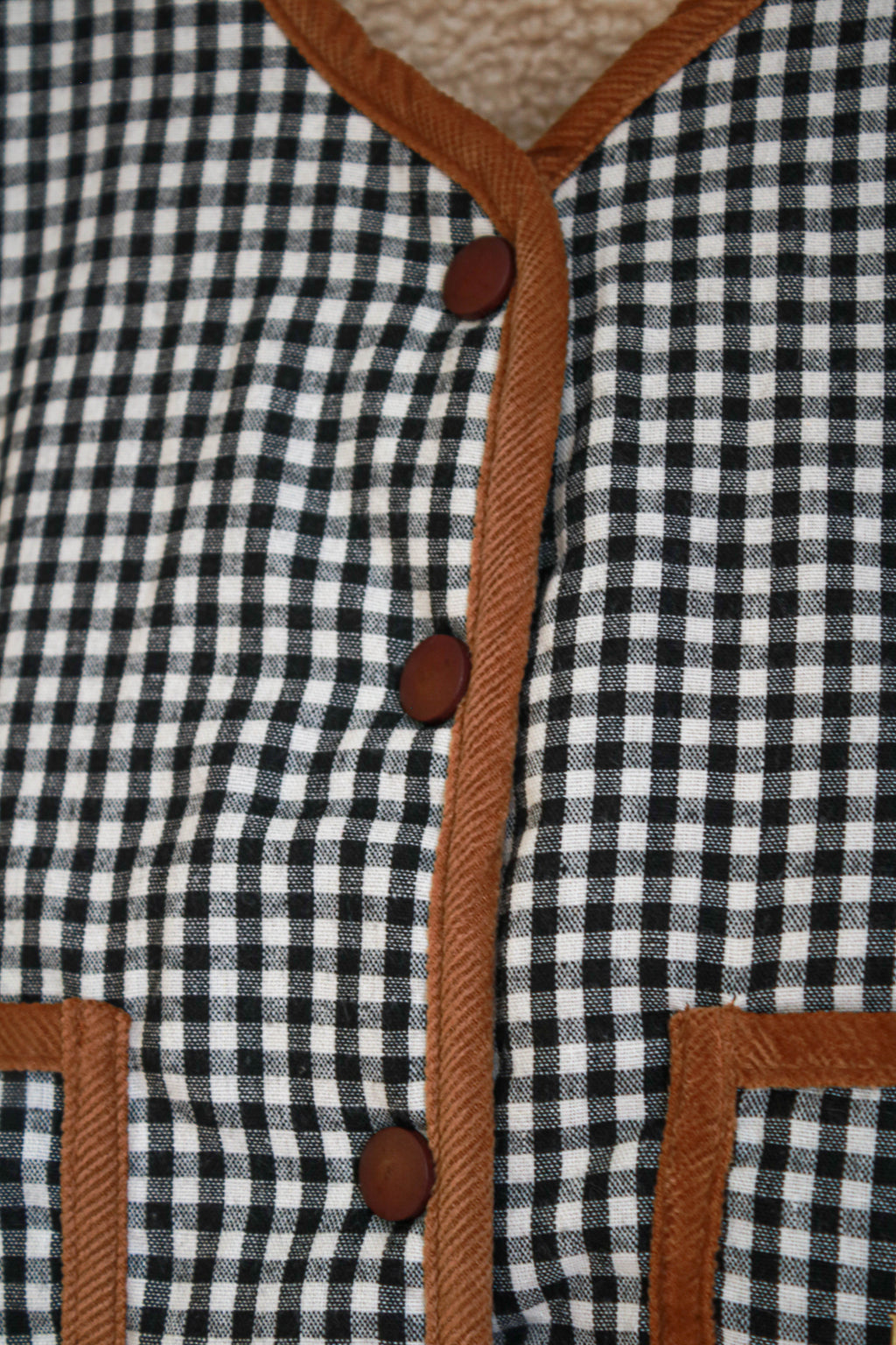 Manteau sherpa Marron Liv&Ciboulette