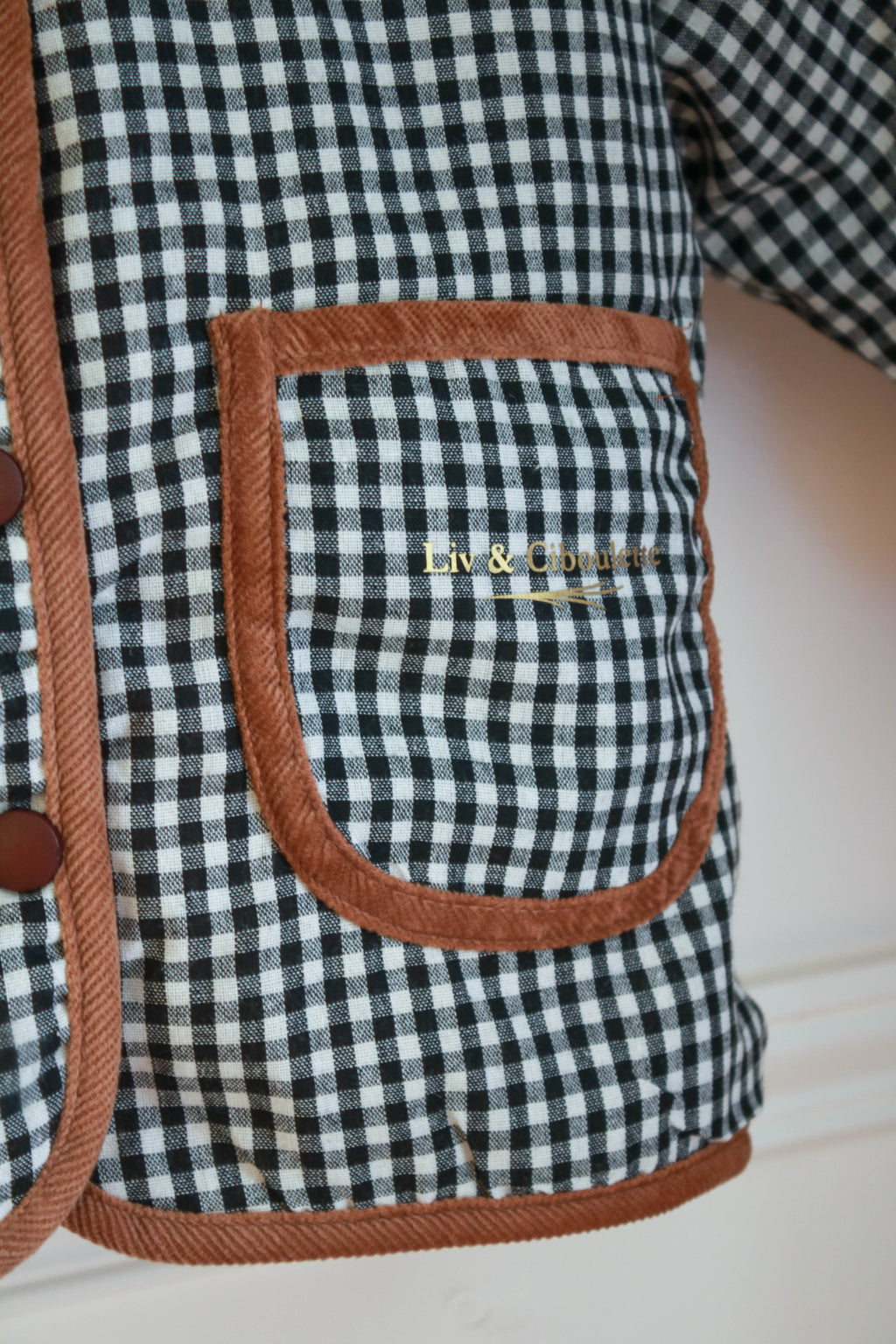 Manteau sherpa Marron Liv&Ciboulette