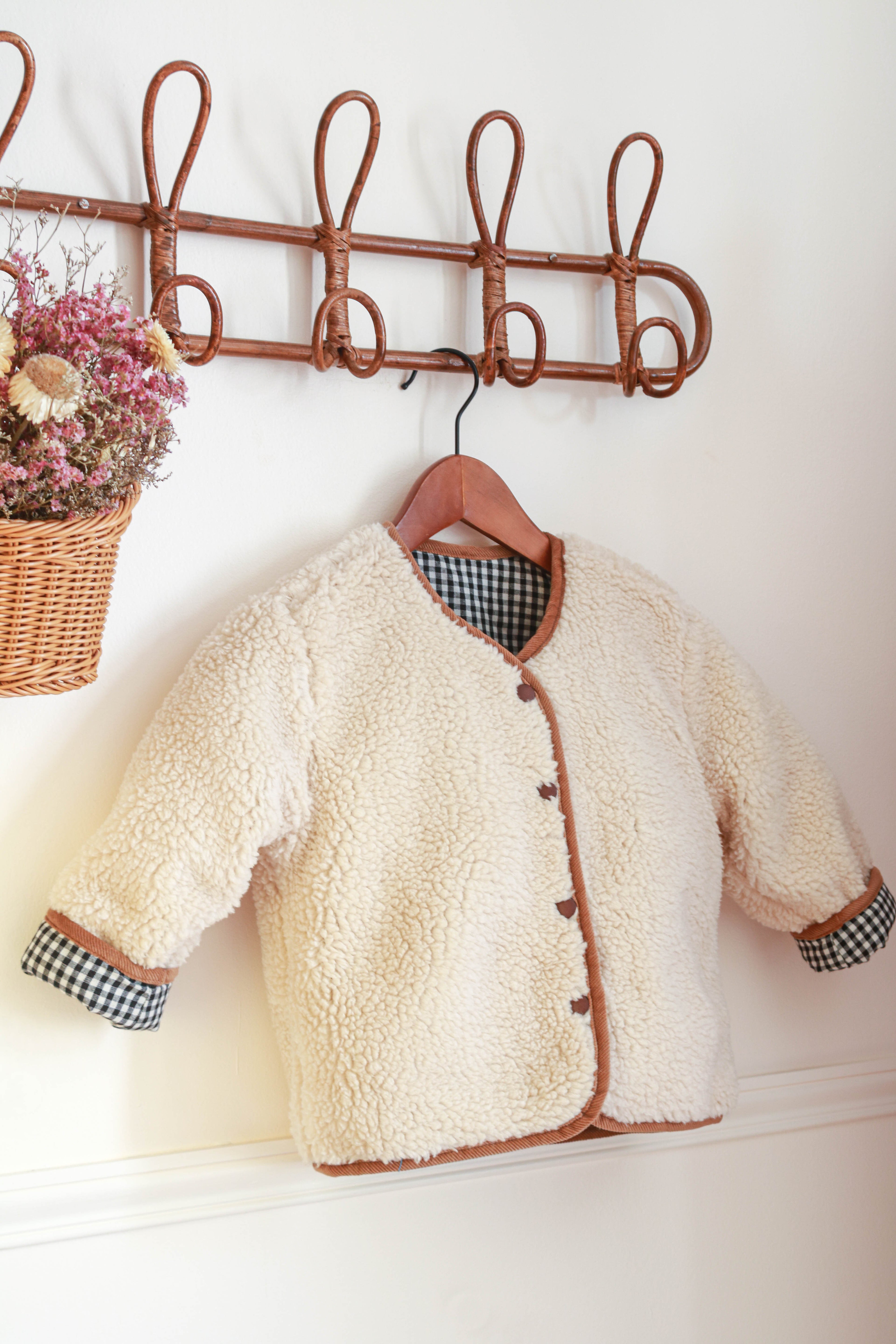 Manteau sherpa Liv&Ciboulette