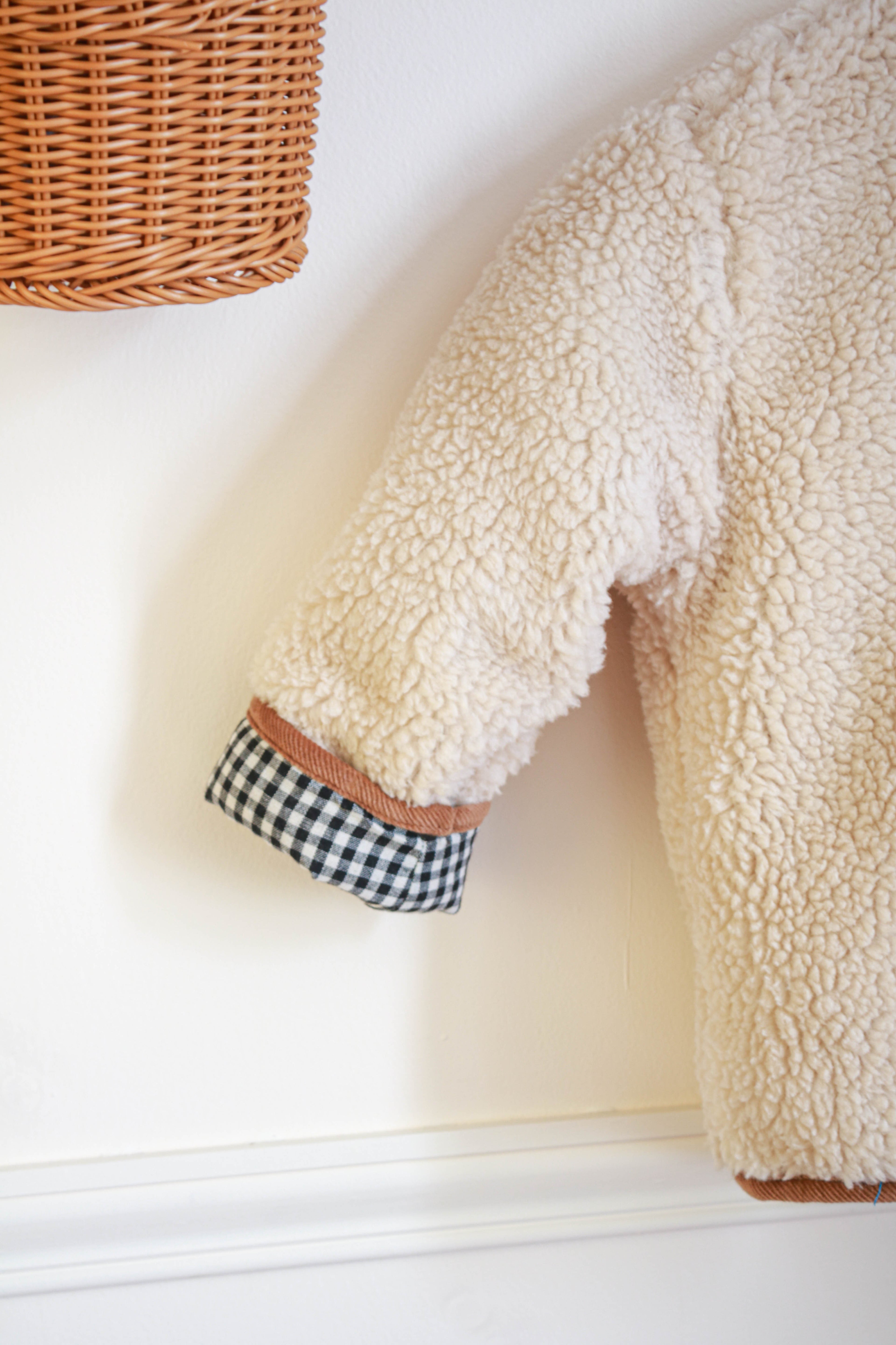 Manteau sherpa Liv&Ciboulette