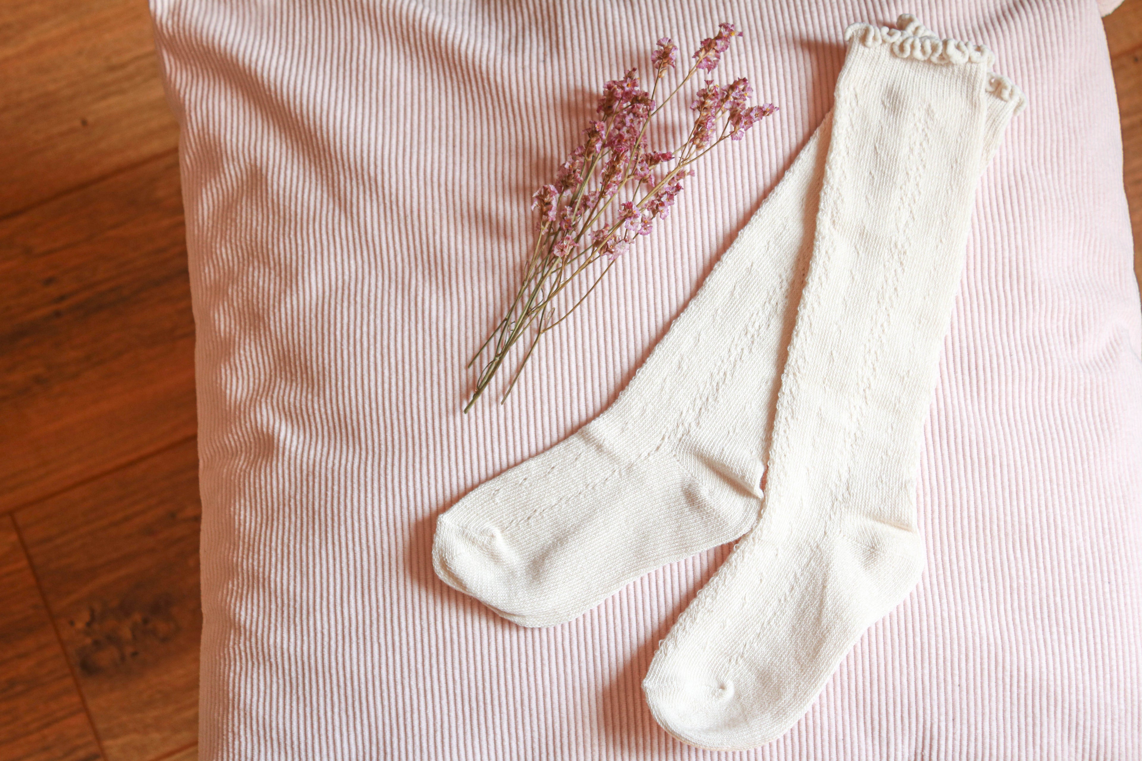 Chaussettes hautes petite fille Liv&Ciboulette
