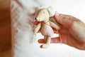 Petite souris peluche bébé Liv&Ciboulette