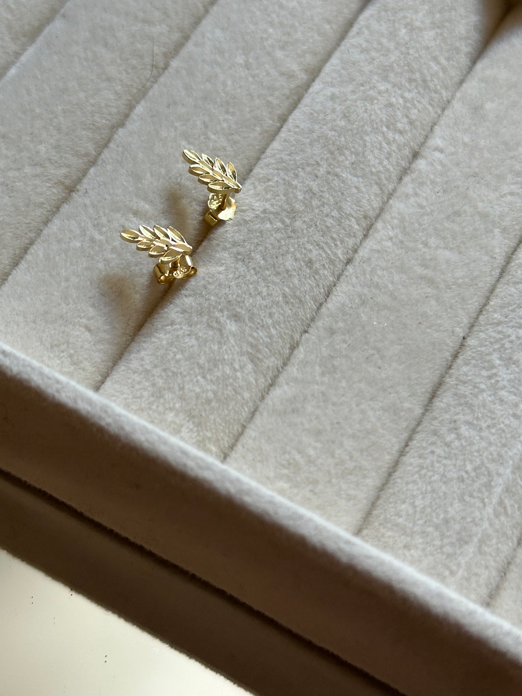 Boucles d’oreilles feuille femme Liv&Ciboulette