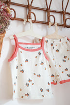 Pyjama été petite fille Liv&Ciboulette