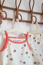 Pyjama été petite fille Liv&Ciboulette