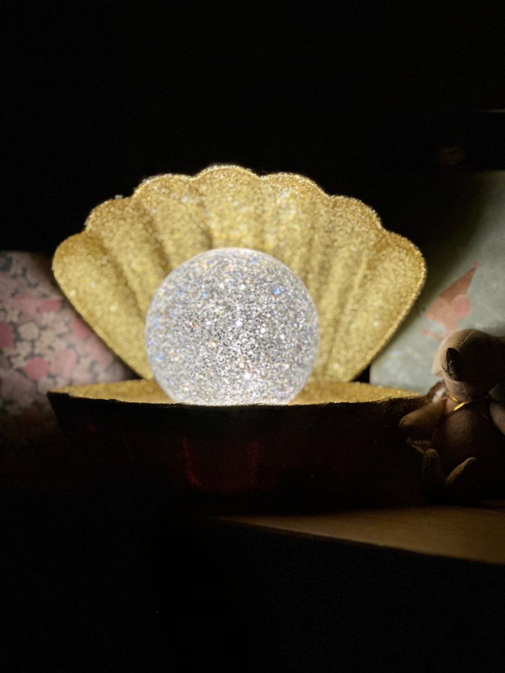 Lampe veilleuse coquillage Liv&Ciboulette