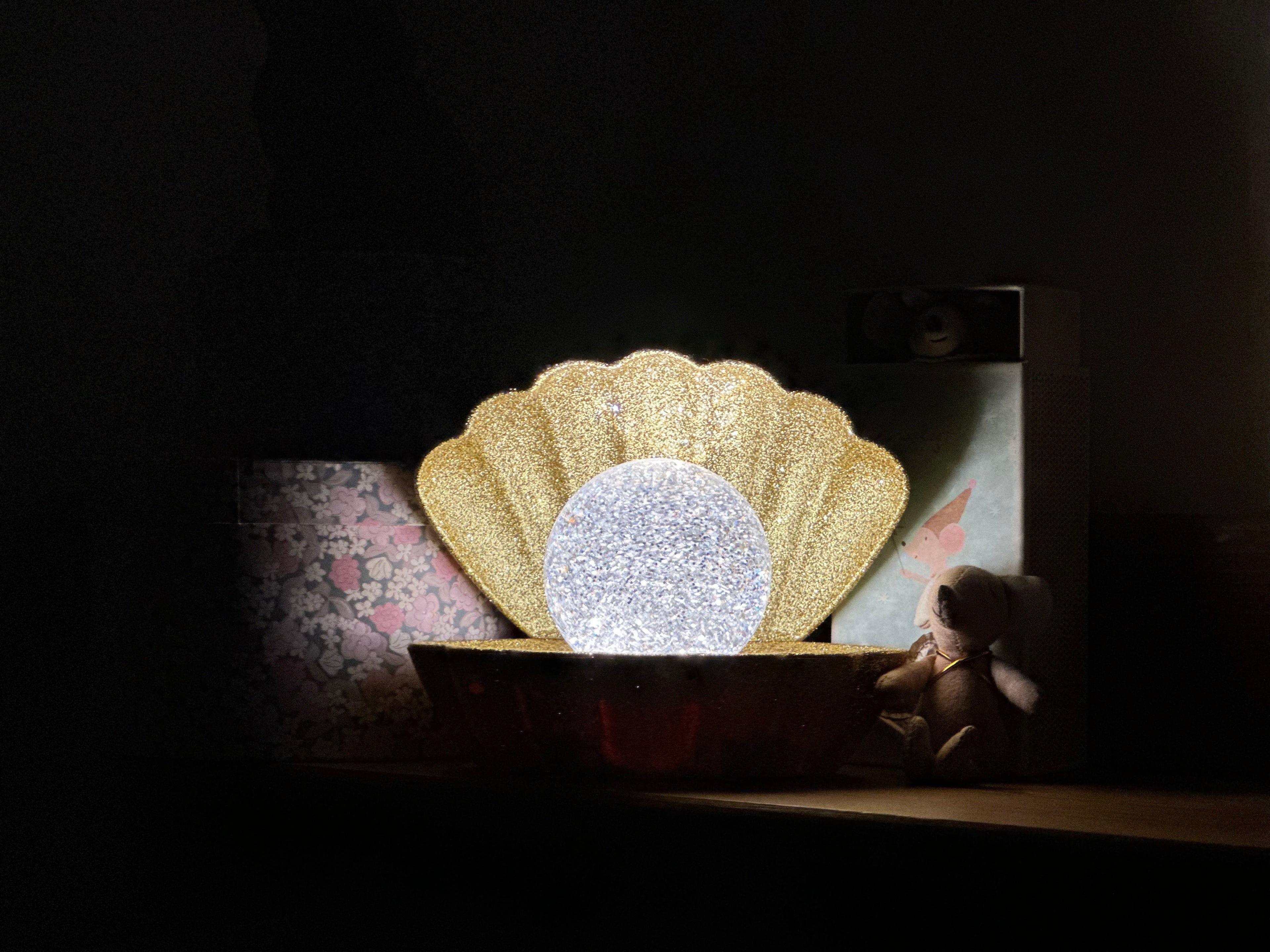 Lampe veilleuse coquillage Liv&Ciboulette