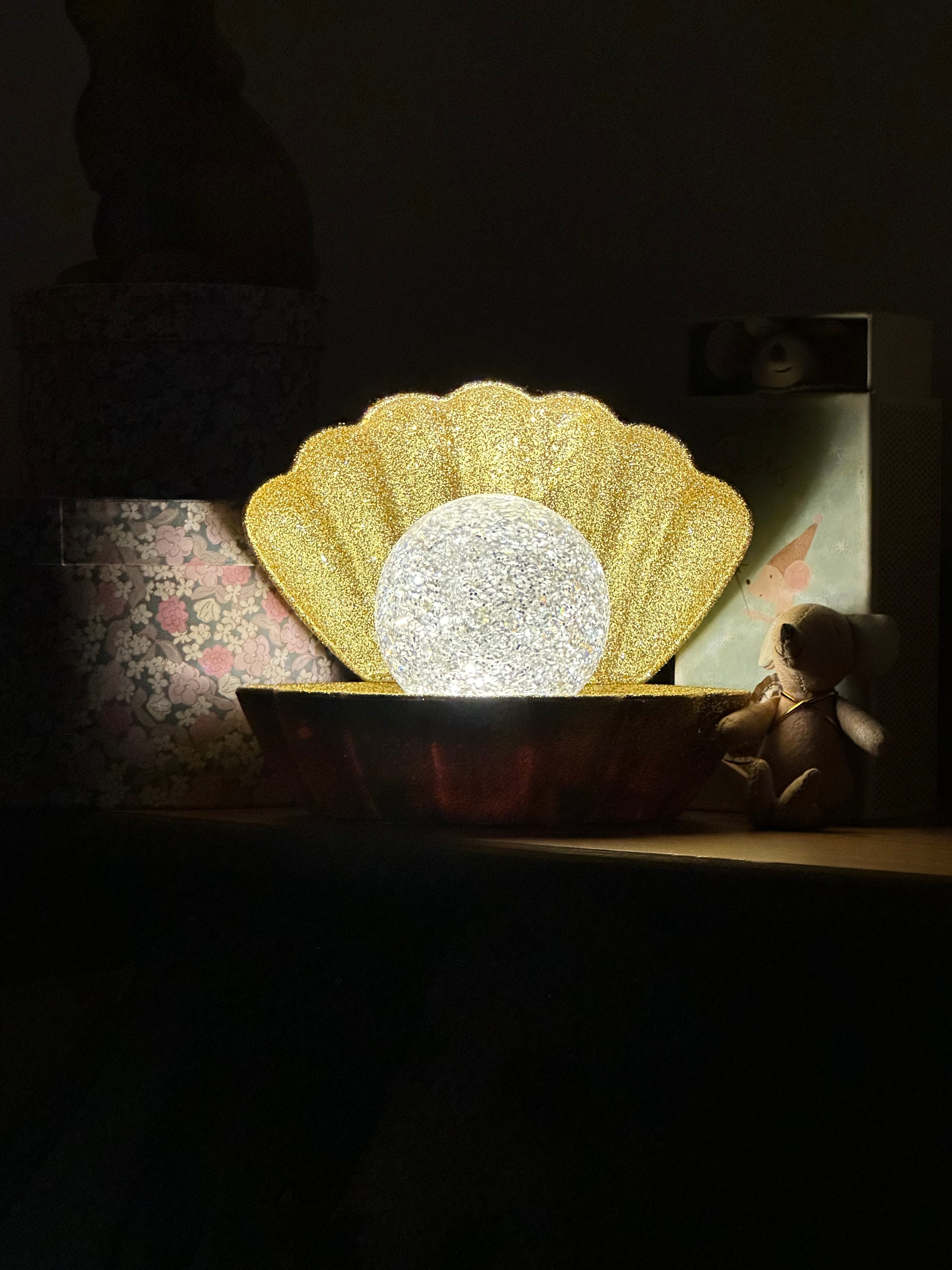 Lampe veilleuse coquillage Liv&Ciboulette