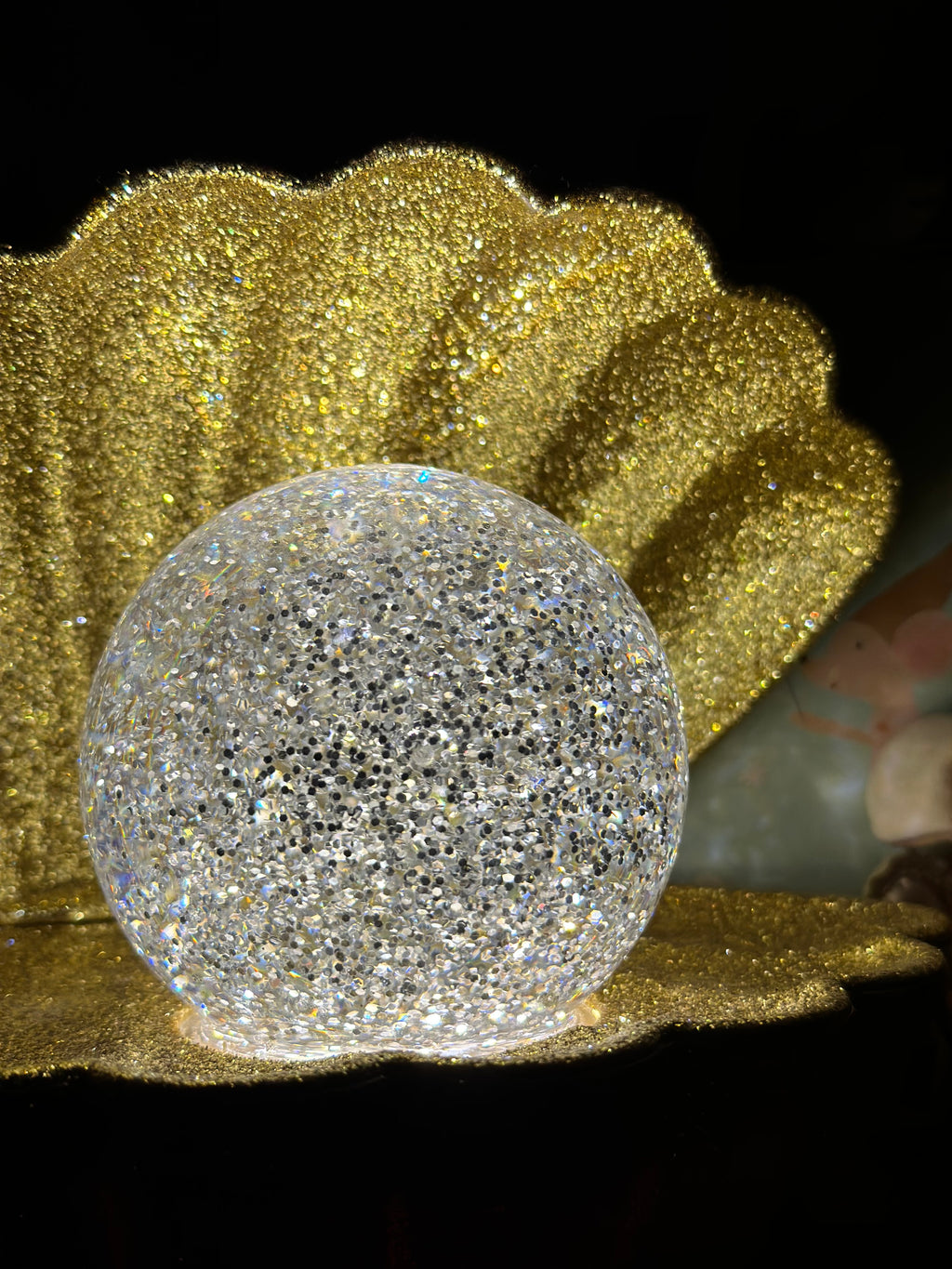 Lampe veilleuse coquillage Liv&Ciboulette