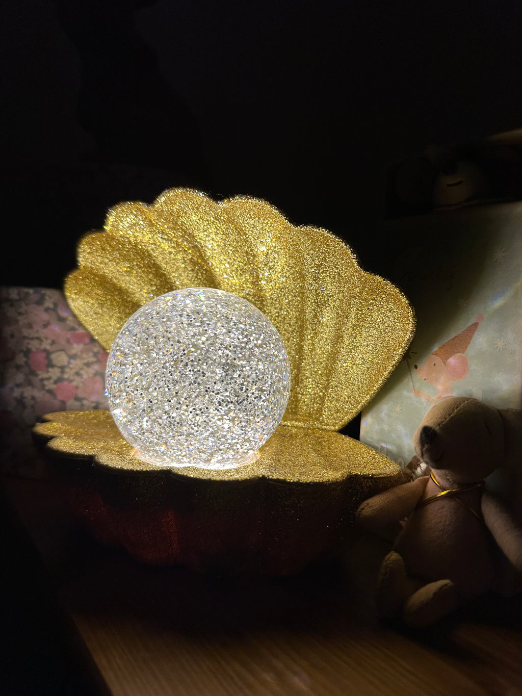 Lampe veilleuse coquillage Liv&Ciboulette