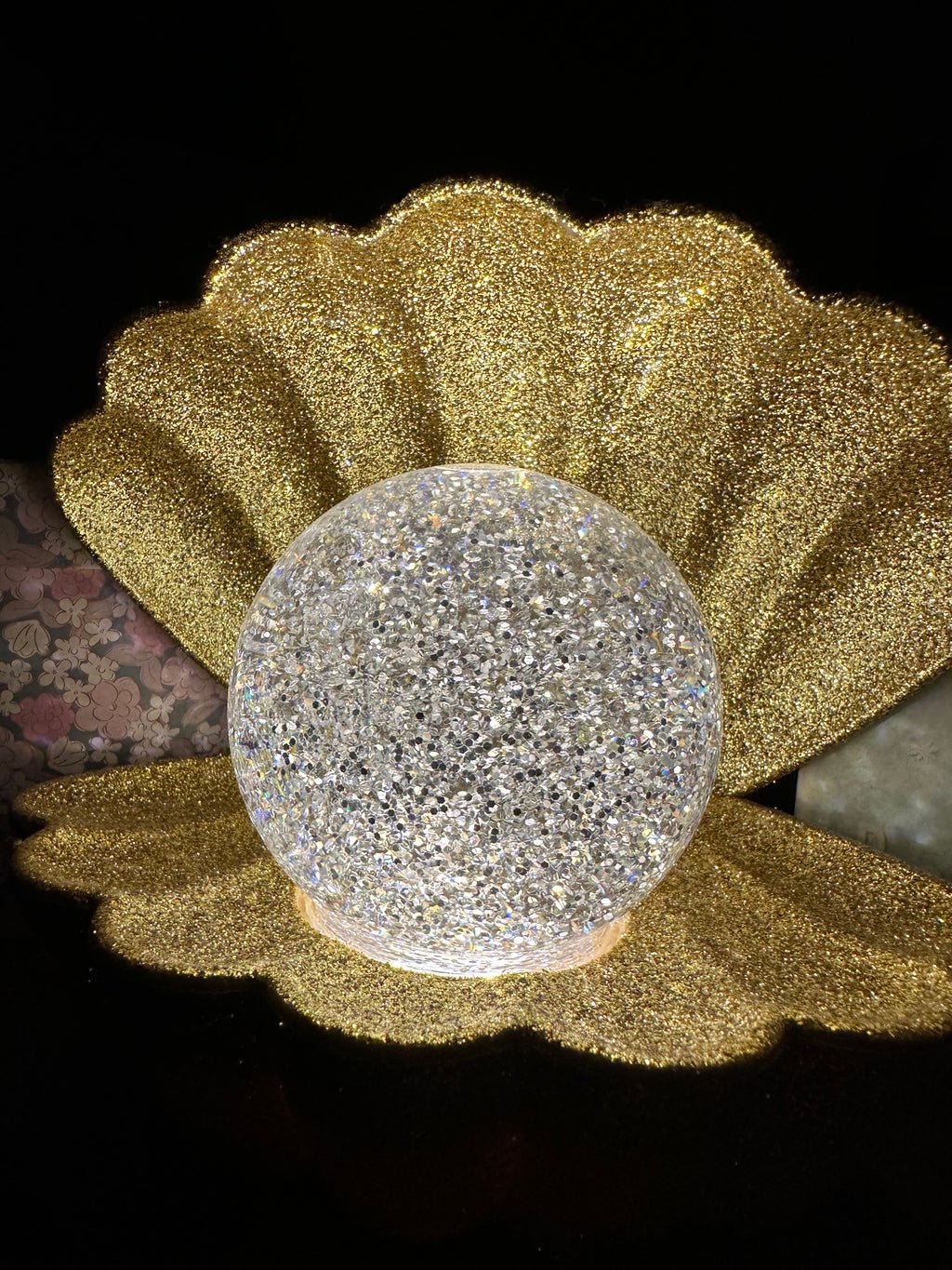 Lampe veilleuse coquillage Liv&Ciboulette