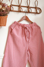 Pantalon vichy large Liv&Ciboulette
