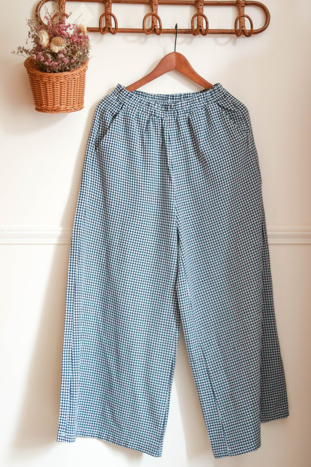 Pantalon vichy extra large Liv&Ciboulette