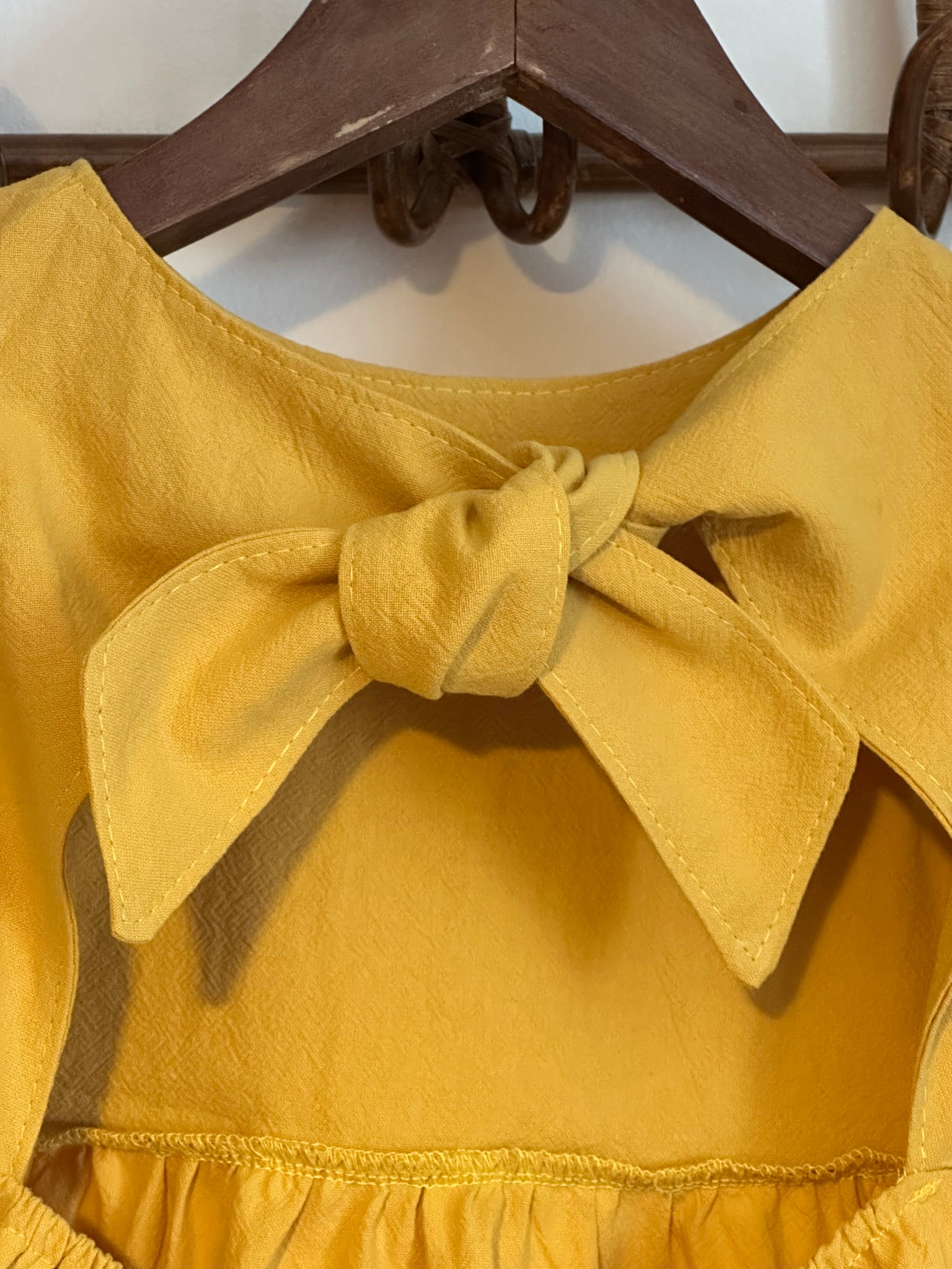 Robe dos nu noeud Liv&Ciboulette