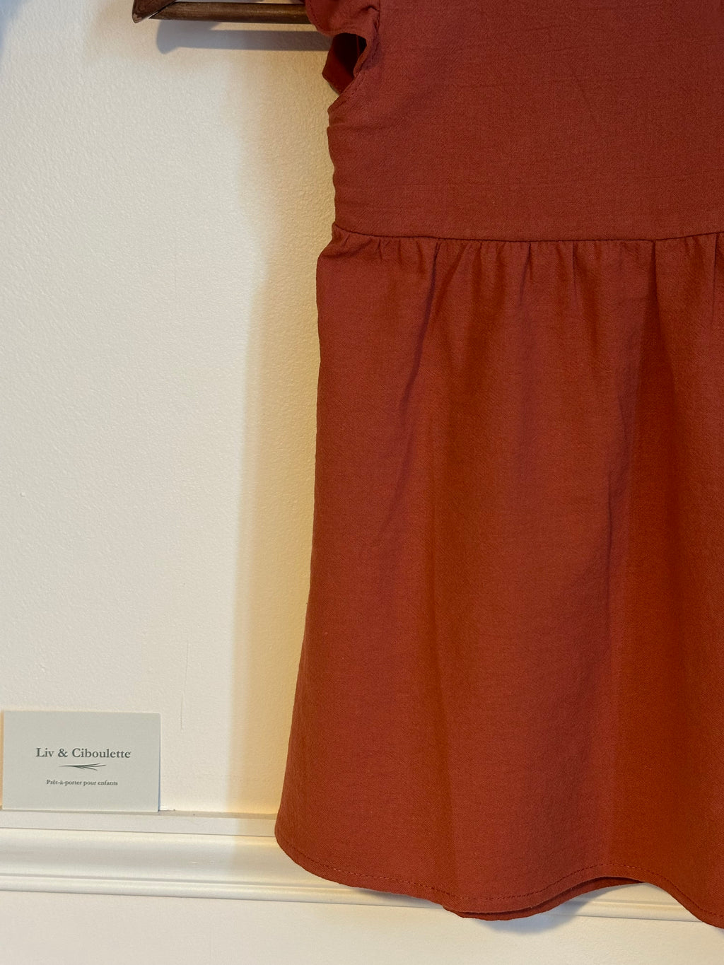 Robe dos nu noeud Liv&Ciboulette