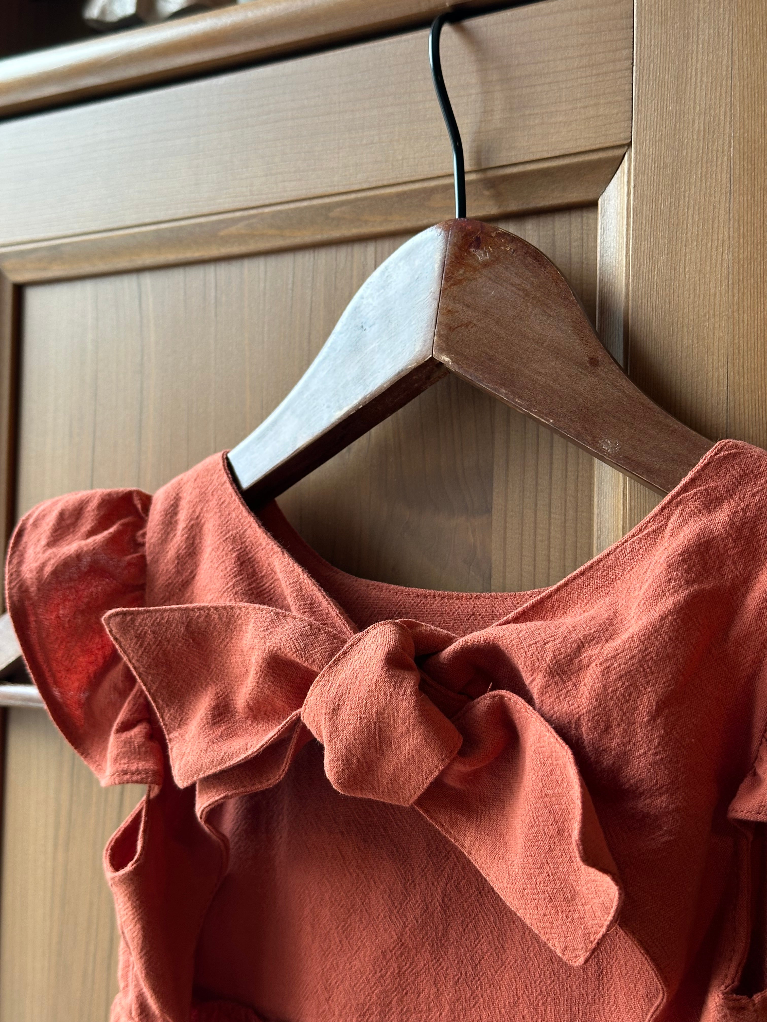 Robe dos nu noeud Liv&Ciboulette