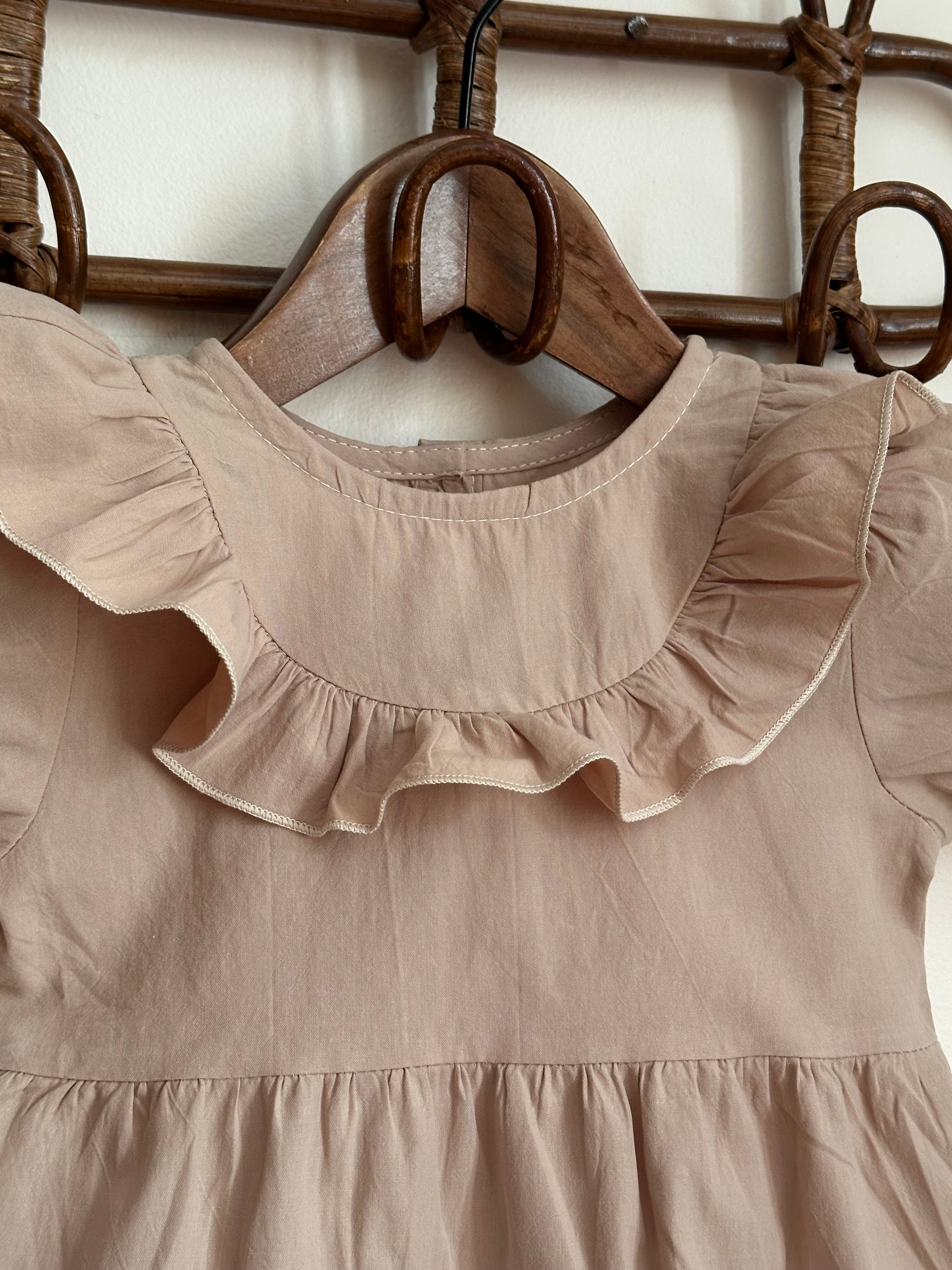 Combinaison bloomer été beige Liv&Ciboulette